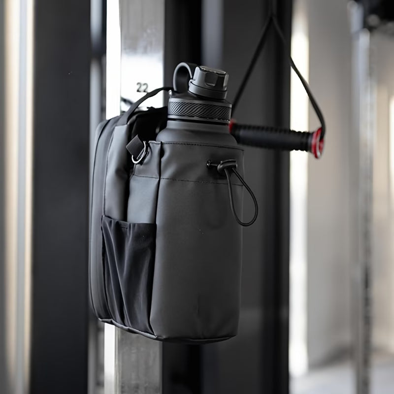 Magnetic Gym Water Bottle & Crossbody Bag