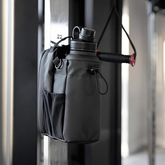 Magnetic Gym Water Bottle & Crossbody Bag
